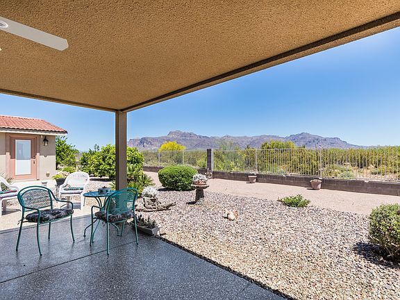 Back View of Superstition Mountain