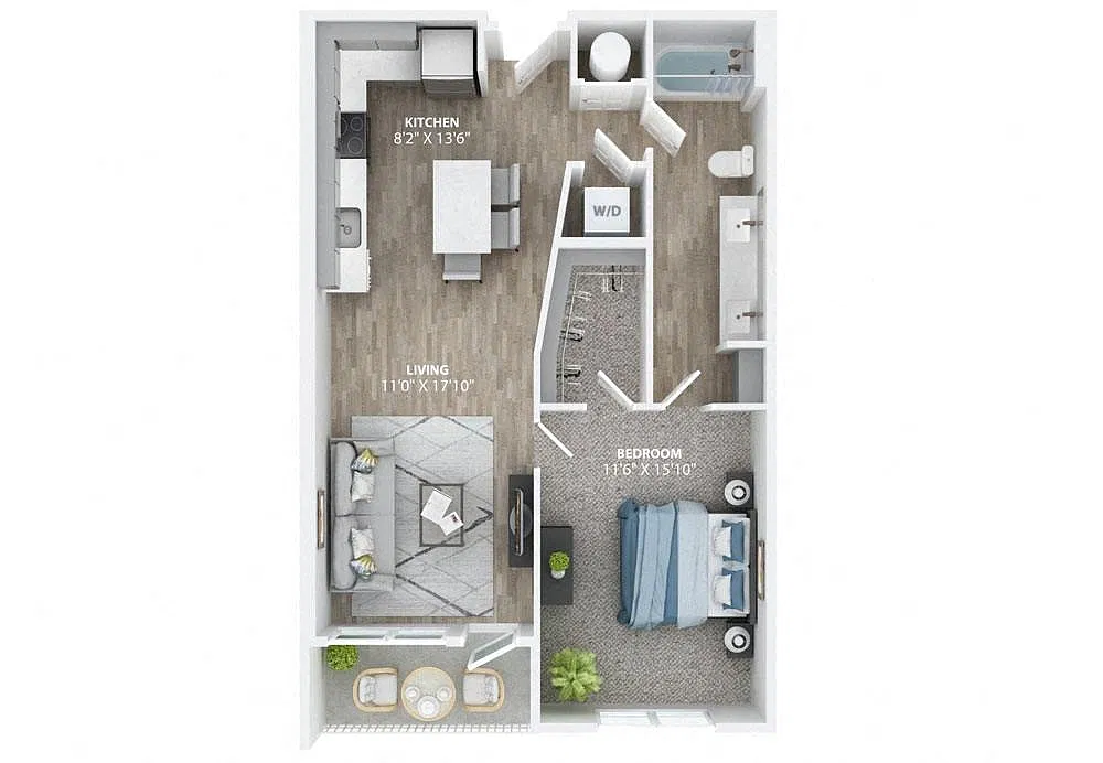Floor plan Harmony A1L
