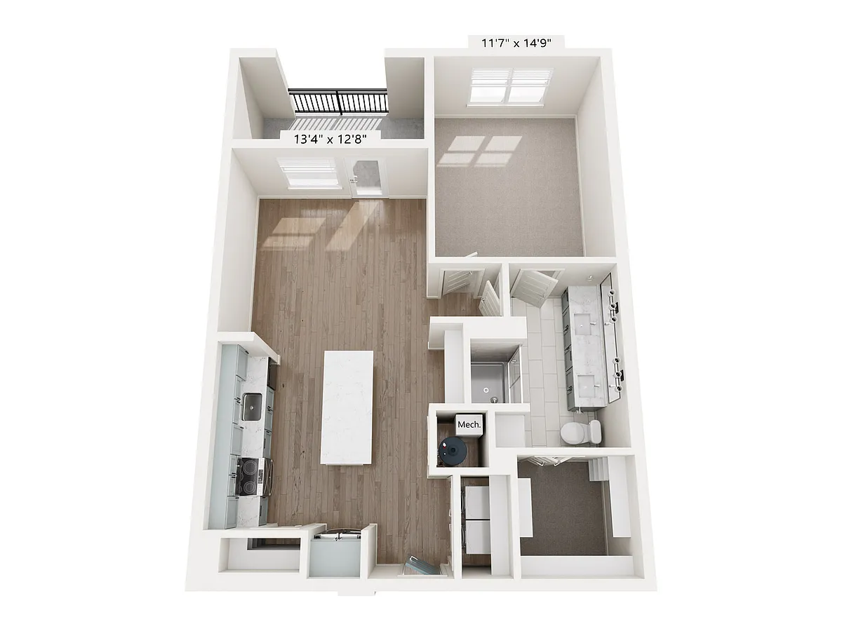 Floor plan A44