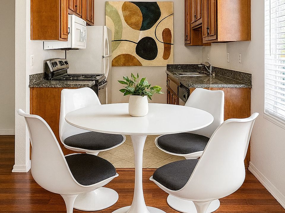 Kitchen and Dining Area - Artificially Staged