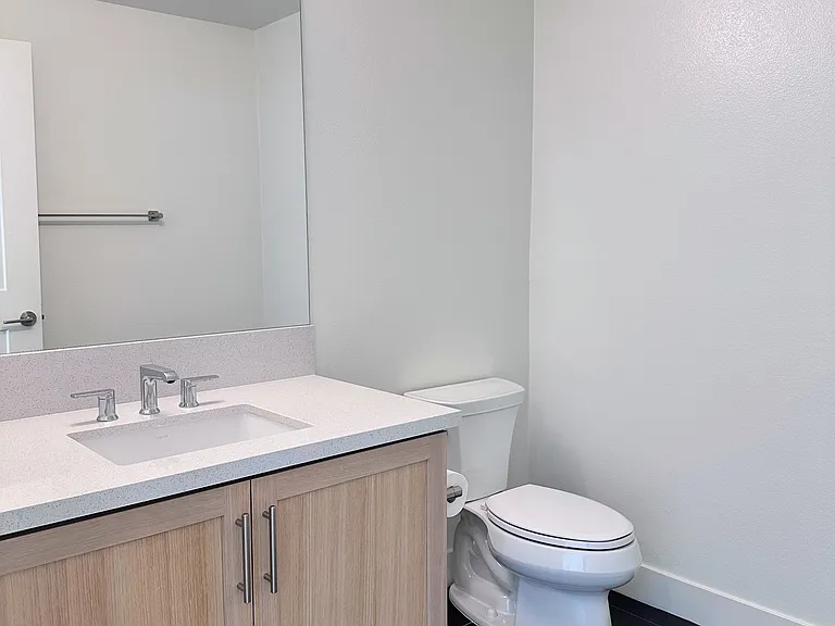 1st floor half bath