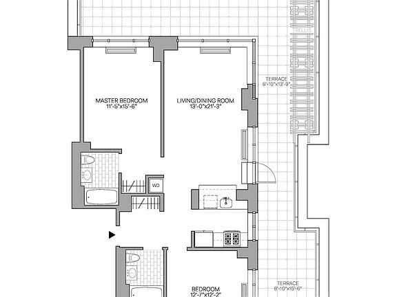 2nd image of 200 W 26th St #12E