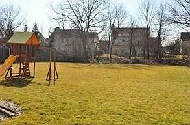 Spectacular fully fenced backyard is over 1/3 acre