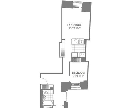2nd image of 100 Maiden Ln APT 525