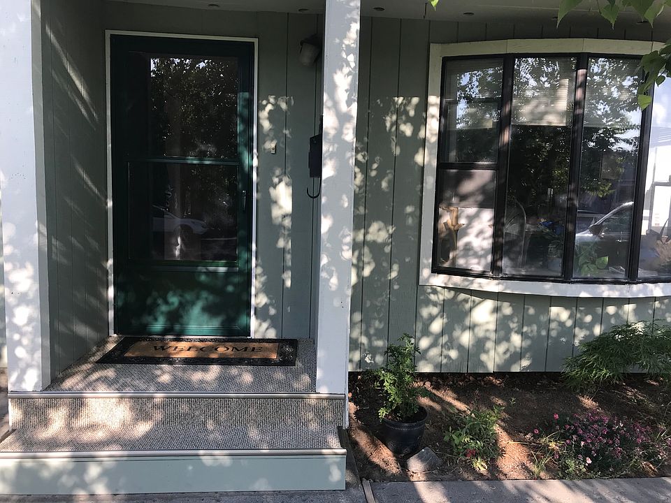 welcoming front door.