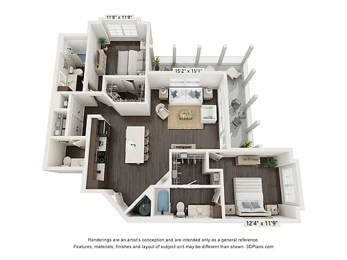 Floor plan Lineage