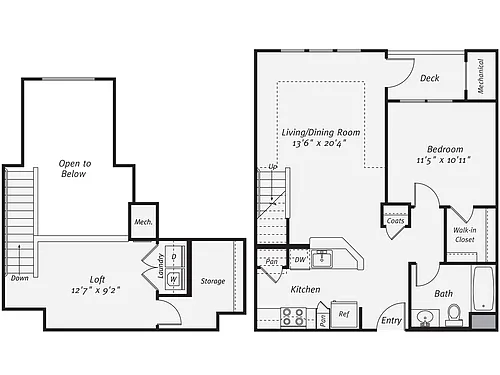 Floor plan A6L-1