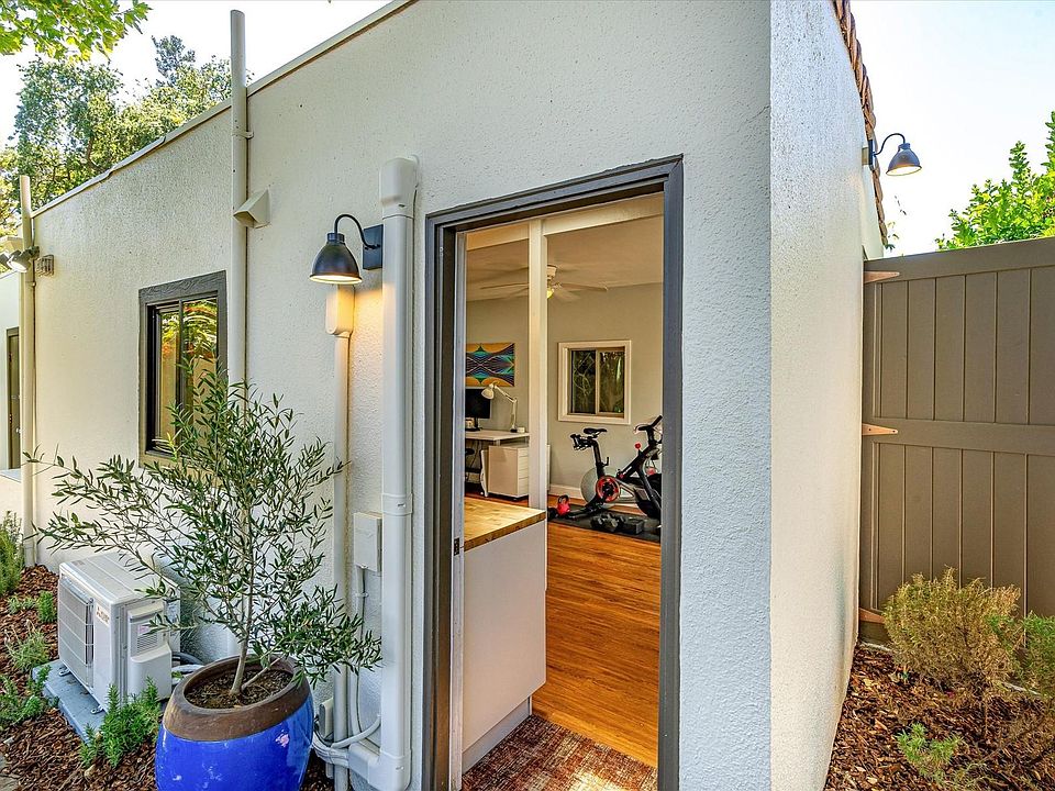 Cottage entrance.