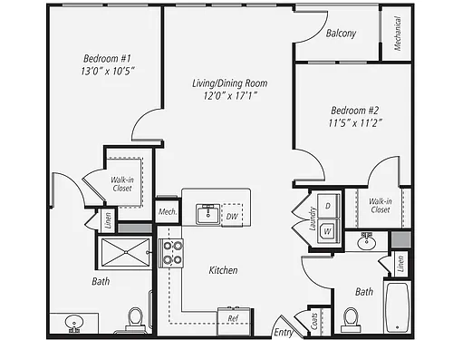 Floor plan B2