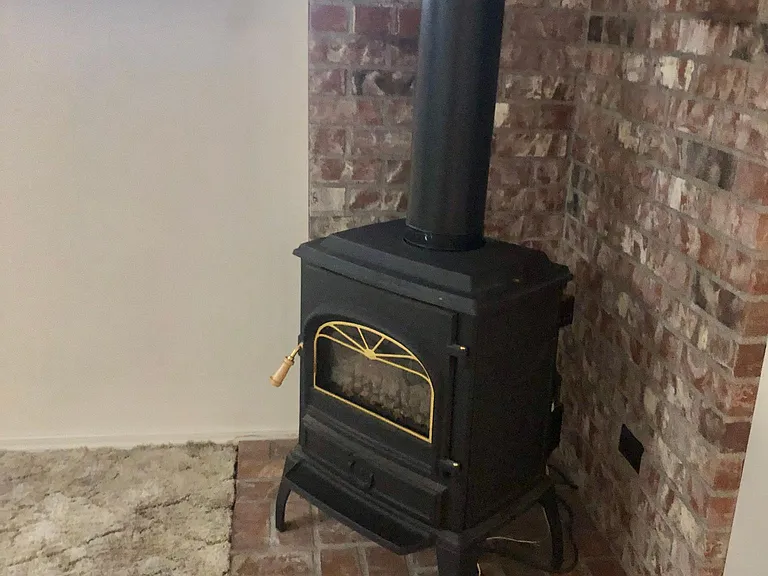 Cozy gas stove!