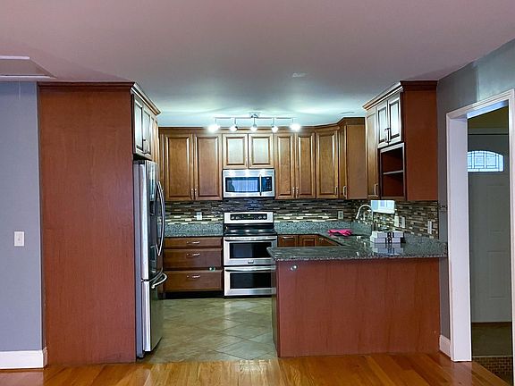 Eating area and kitchen