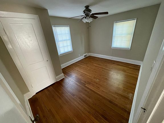 Upstairs bedroom with closet
