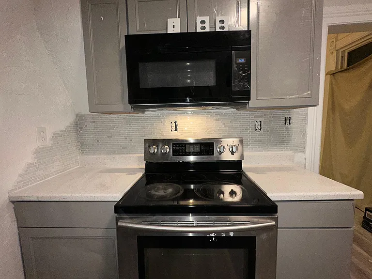 Electric Range and Microwave