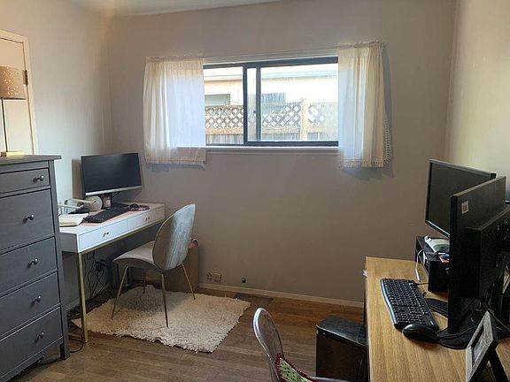 bedroom #1 with current tenant's furnishings