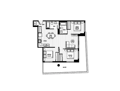 Floor plan 713