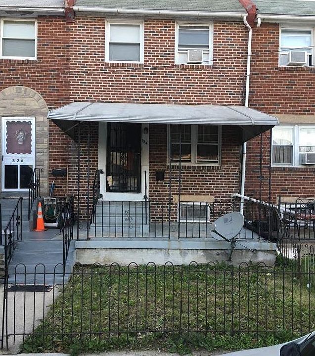 front of the house