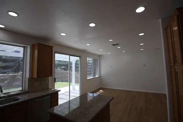 Open Kitch and Family Room