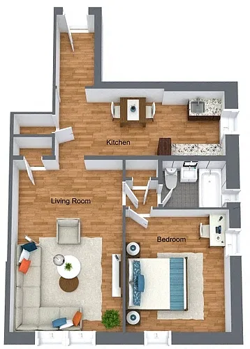 Floor plan B21R