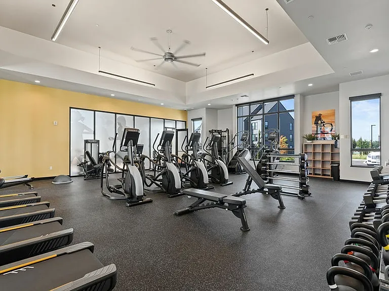 Spacious Fitness Center