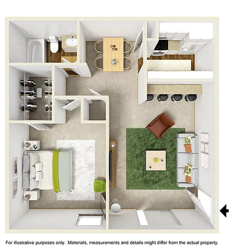 Floor plan A 1