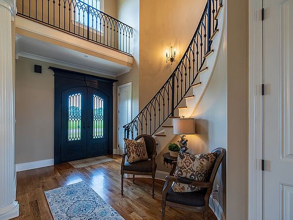 Custom Wrought Iron Stairway