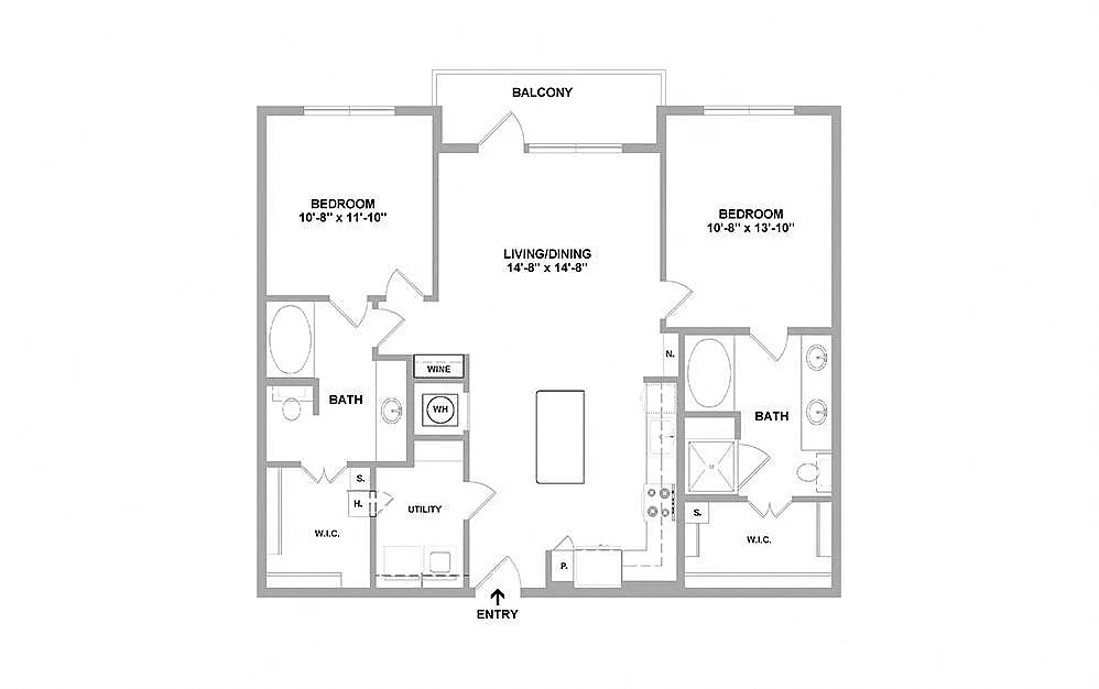 Floor plan B1