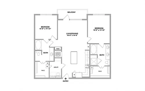 Floor plan B1