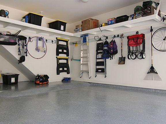 Custom organized garage
