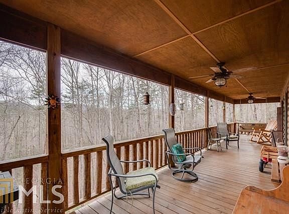 Plenty of porch space to enjoy the spectacular views!