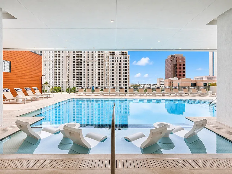 Gables Riverwalk Pool and Loungers