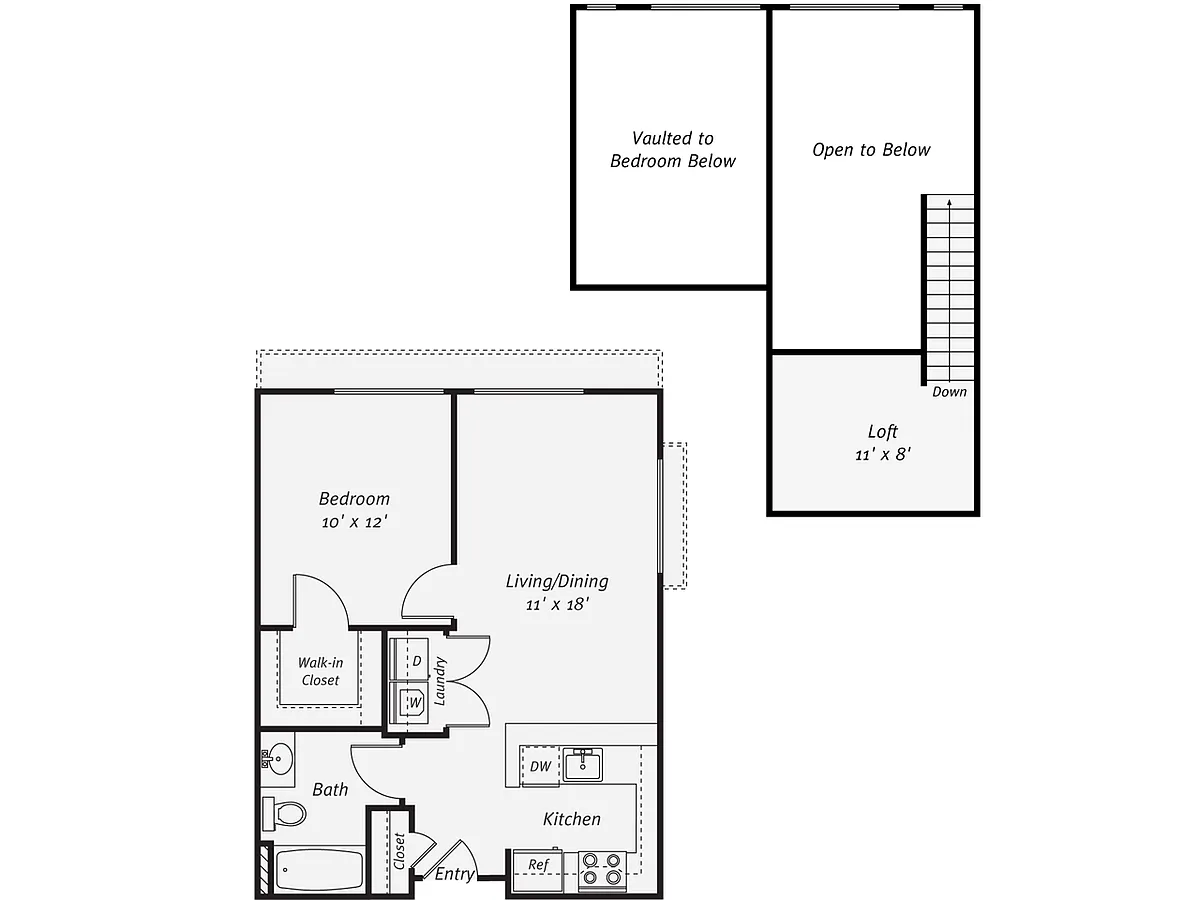 Floor plan A1L