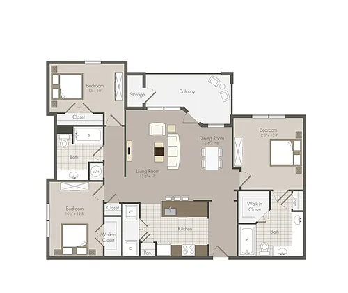 Floor plan C1