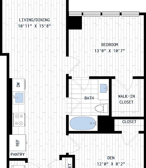 A12 floor plan The Smith