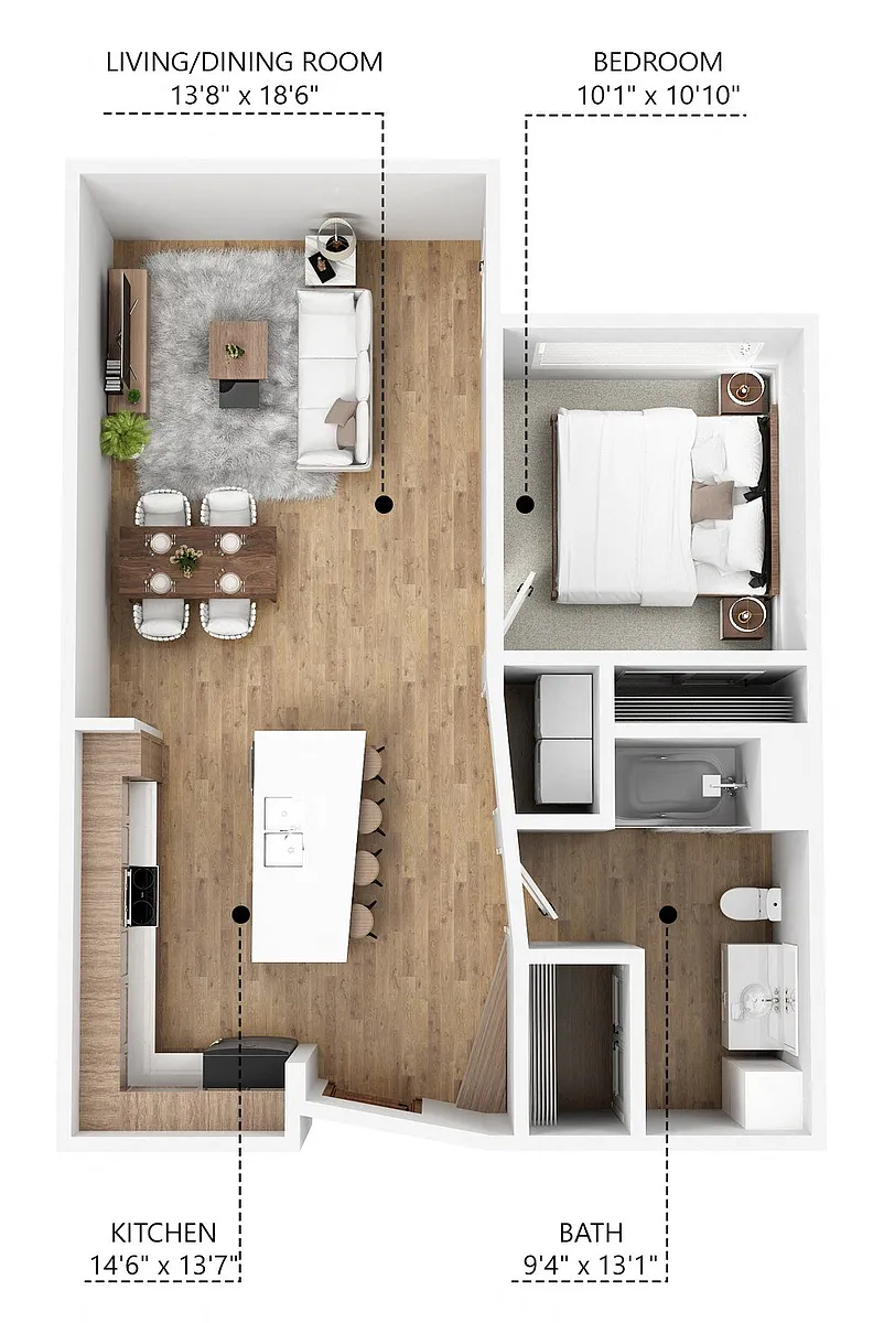 Floor plan A6