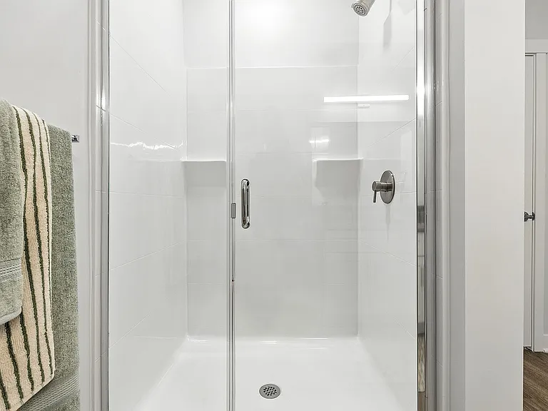 Sleek Walk-In Shower
