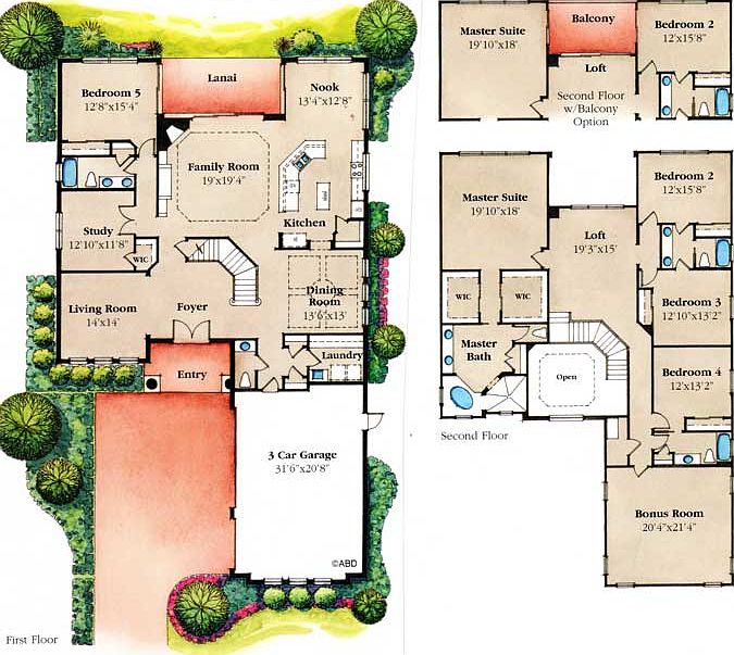 Tuscan Plan, Hampton Landing at Providence