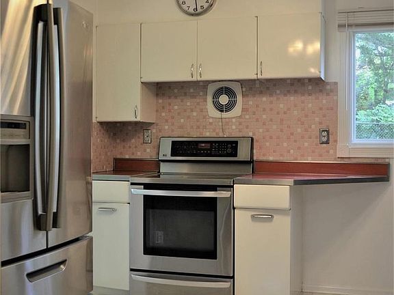 kitchen - Stainless Steel Appliances and Retro Cabinets