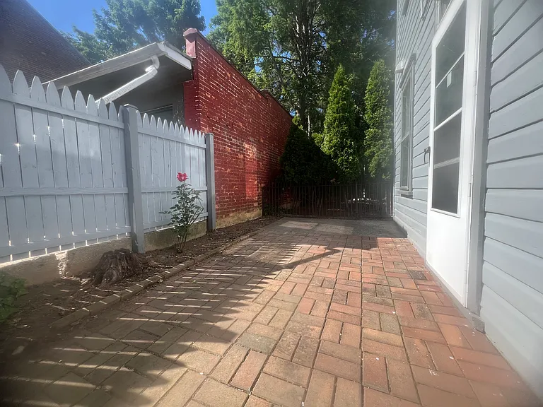 private, fully fenced-in patio