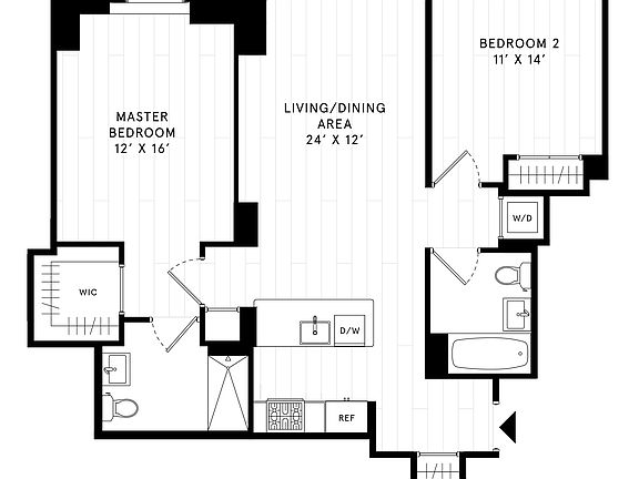 2nd image of 365 Bond St APT B518