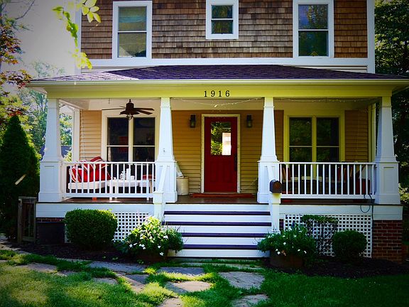 Front yard and porch