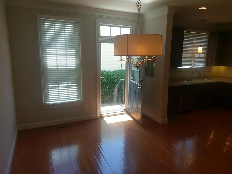 Dining area looking out to outdoor space