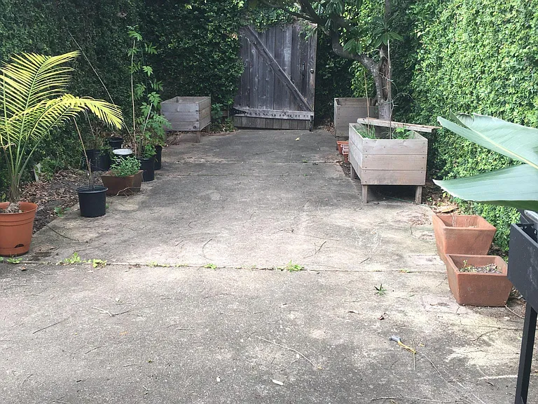 View of Backhouse Entrance Area
