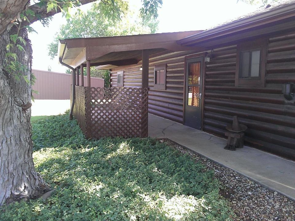Log House Entrance