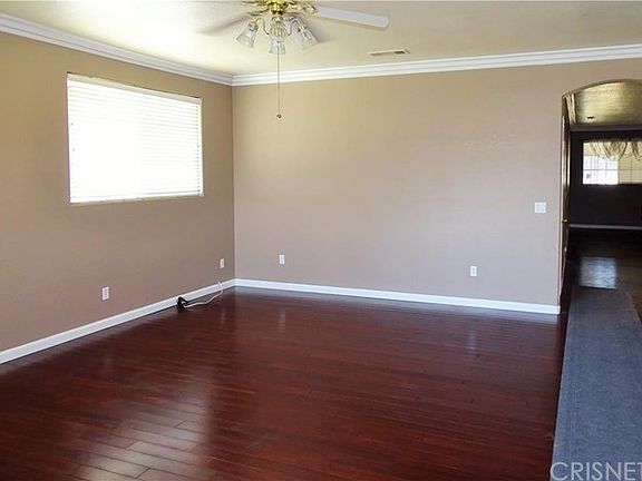 Spacious living room greats you as you enter the front door