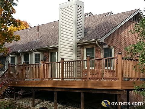 Rear deck