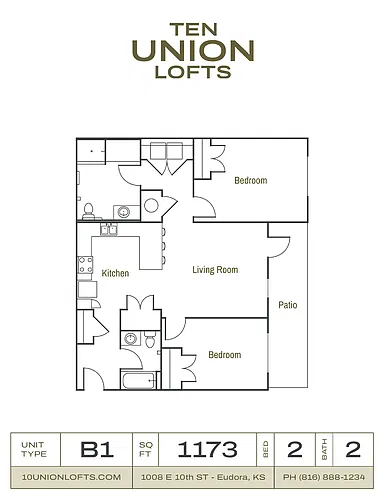 Floor plan B1