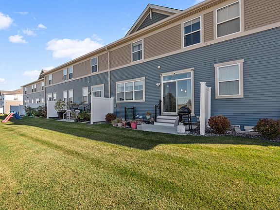 Backyard with privacy fence