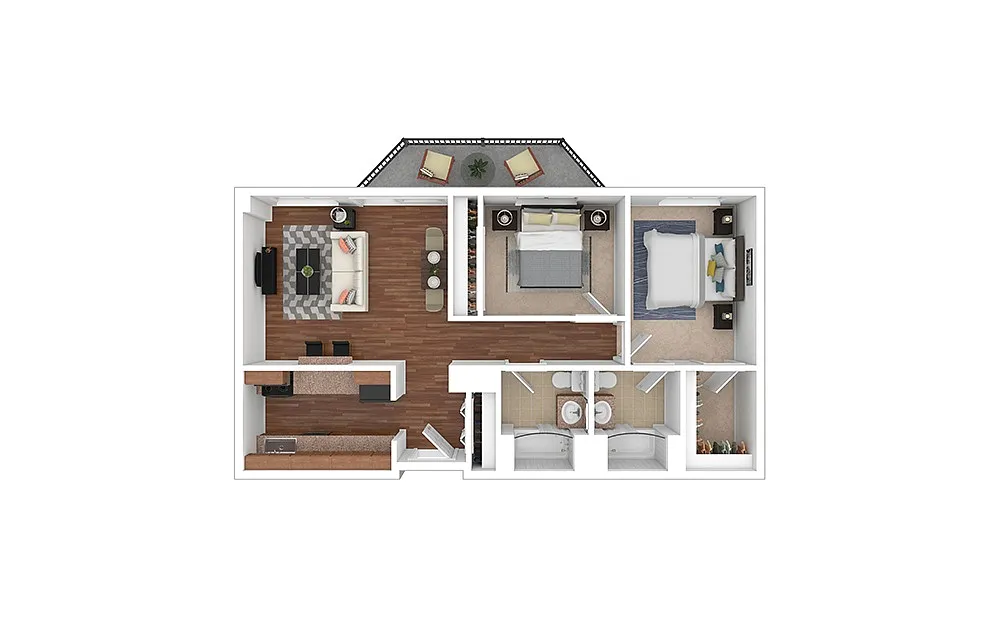 Floor plan B14