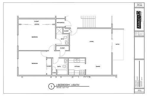 Floor plan 2X2