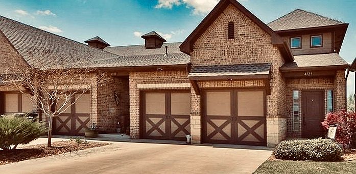 Exterior of townhomes